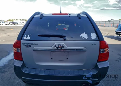 2007 Kia Sportage Lx z USA, uszkodzony, nr VIN KNDJF724477412810